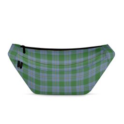 ScotsTee Shop Scottish Irvine of Bonshaw Ancient Clan Tartan Fanny Pack Plaid Waist Bag