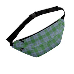 ScotsTee Shop Scottish Irvine of Bonshaw Ancient Clan Tartan Fanny Pack Plaid Waist Bag