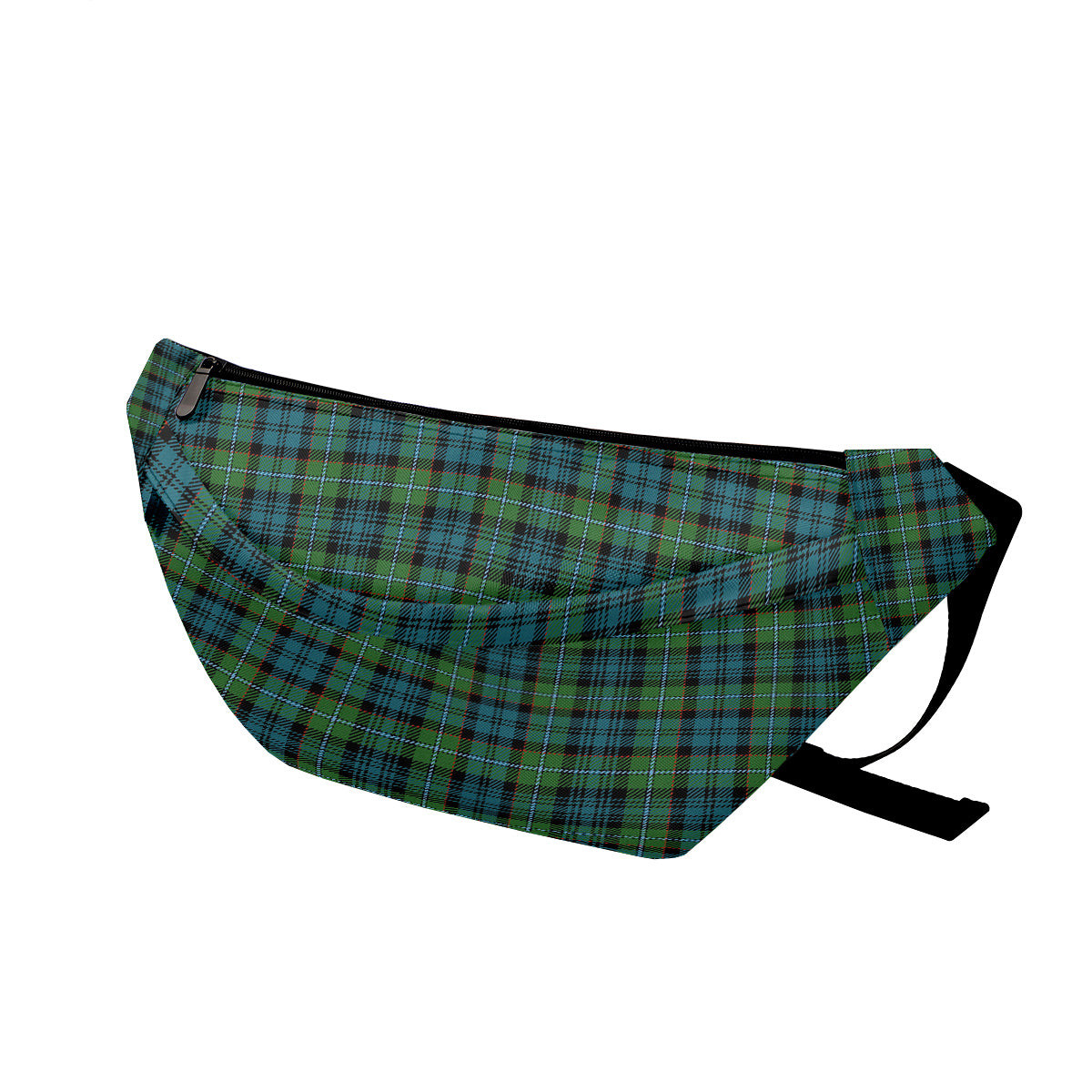 ScotsTee Shop Scottish Sempill Ancient Clan Tartan Fanny Pack Plaid Waist Bag
