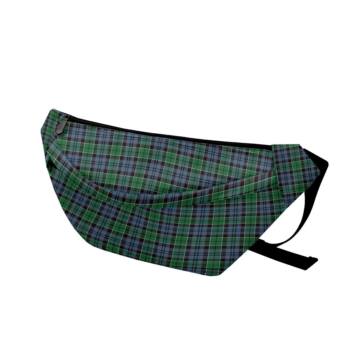 ScotsTee Shop Scottish MacIsaac Modern Clan Tartan Fanny Pack Plaid Waist Bag