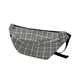 ScotsTee Shop Scottish Scott Black and White Ancient Clan Tartan Fanny Pack Plaid Waist Bag