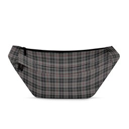 ScotsTee Shop Scottish Thompson Society Grey Clan Tartan Fanny Pack Plaid Waist Bag