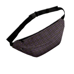 ScotsTee Shop Scottish Rutherford Simon Travis Alan Hunting Clan Tartan Fanny Pack Plaid Waist Bag