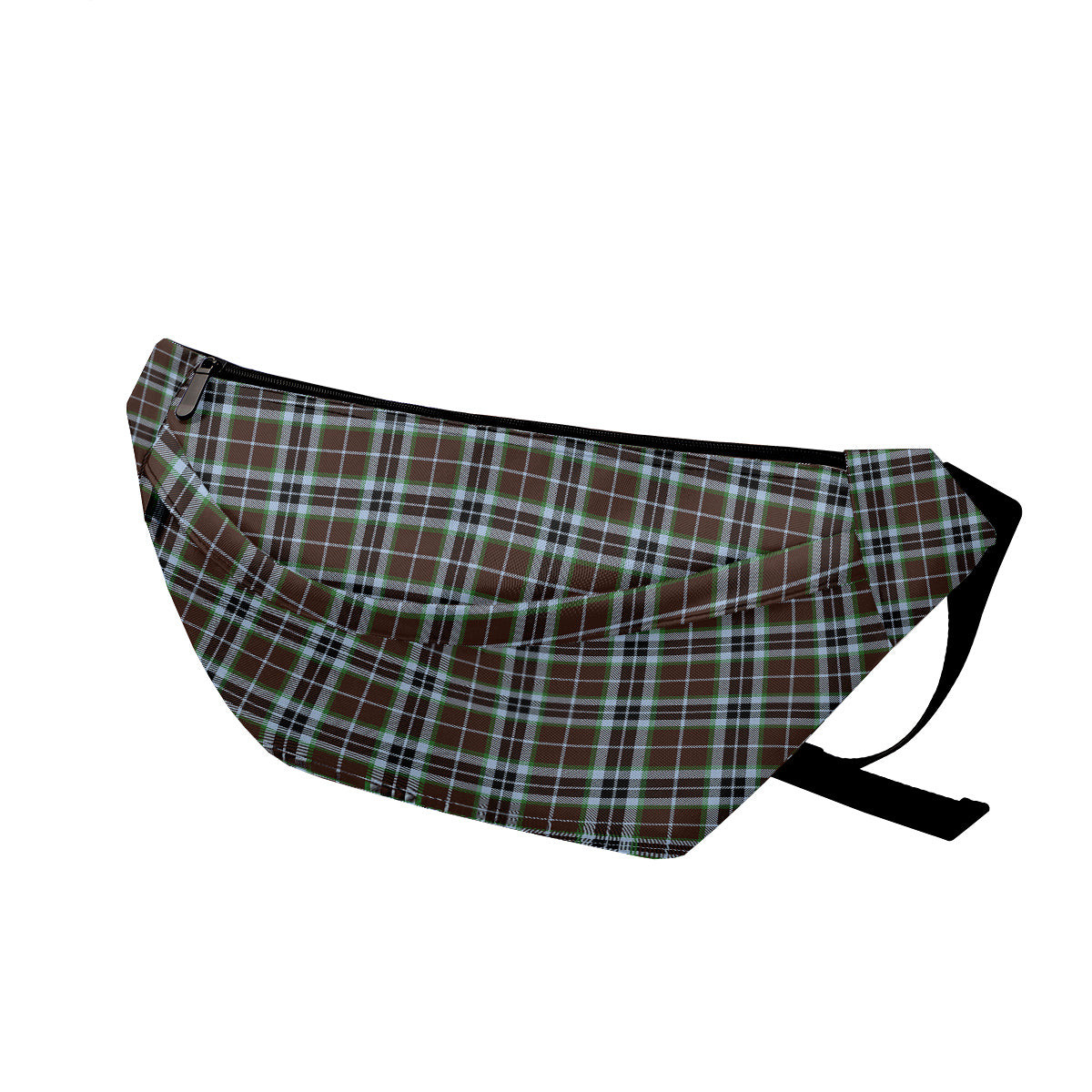 ScotsTee Shop Scottish MacThomas Hunting Modern Clan Tartan Fanny Pack Plaid Waist Bag