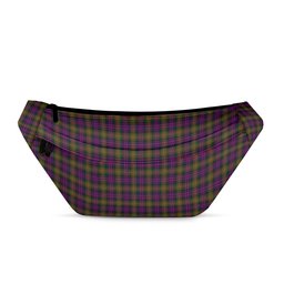 ScotsTee Shop Scottish McDonell Of Glengarry Modern Clan Tartan Fanny Pack Plaid Waist Bag
