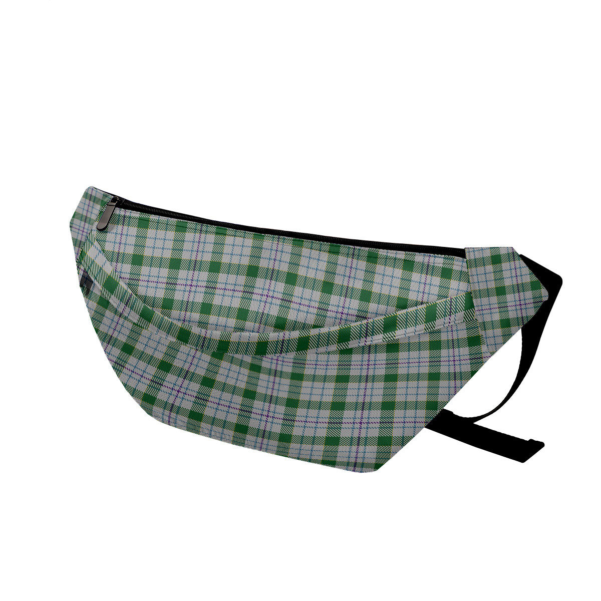 ScotsTee Shop Scottish Milne dress green Clan Tartan Fanny Pack Plaid Waist Bag