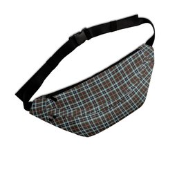 ScotsTee Shop Scottish McThomas Hunting Modern Clan Tartan Fanny Pack Plaid Waist Bag
