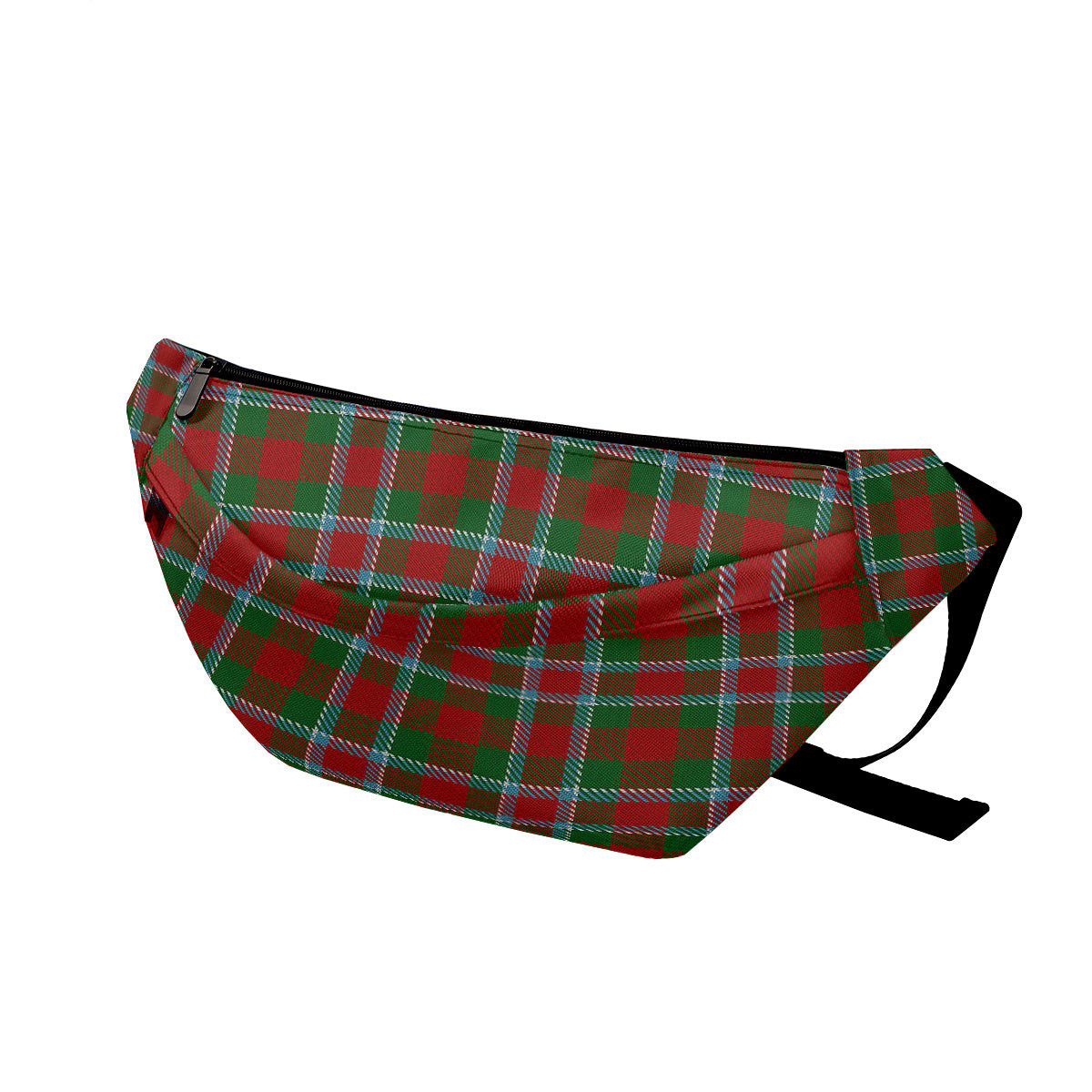 ScotsTee Shop Scottish Menzies 2 Clan Tartan Fanny Pack Plaid Waist Bag
