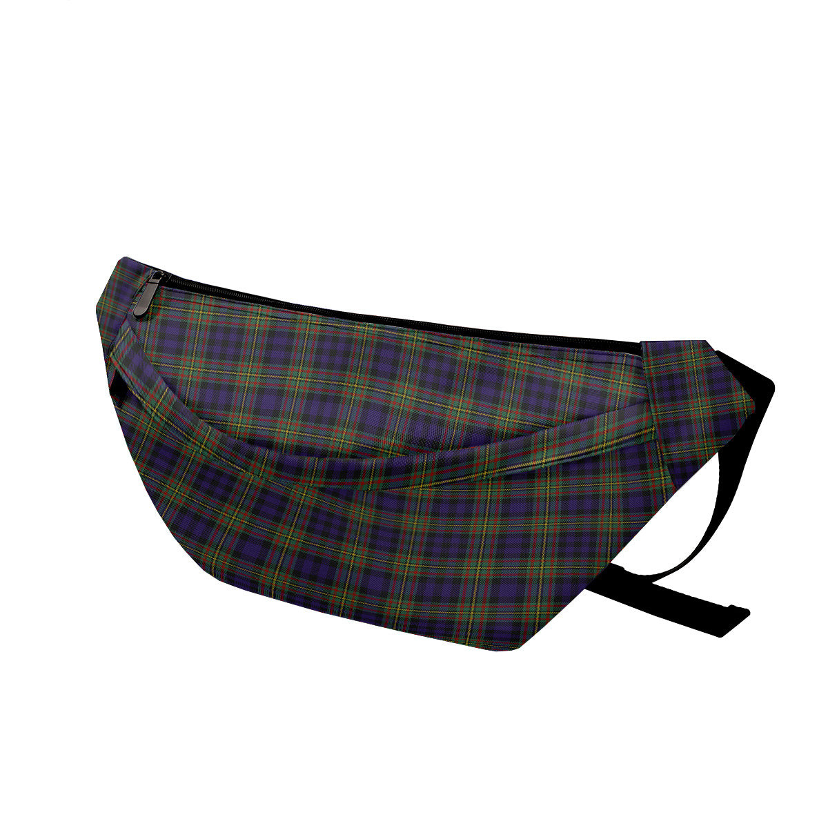 ScotsTee Shop Scottish MacLellan Clan Tartan Fanny Pack Plaid Waist Bag