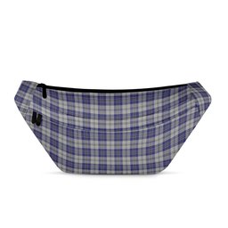 ScotsTee Shop Scottish MacPherson Dress Blue Clan Tartan Fanny Pack Plaid Waist Bag