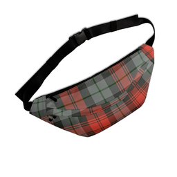 ScotsTee Shop Scottish MacLachlan Weathered Clan Tartan Fanny Pack Plaid Waist Bag