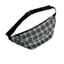 ScotsTee Shop Scottish McCallum Dress Modern Clan Tartan Fanny Pack Plaid Waist Bag