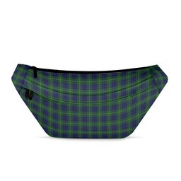 ScotsTee Shop Scottish Hamilton Green Hunting Clan Tartan Fanny Pack Plaid Waist Bag
