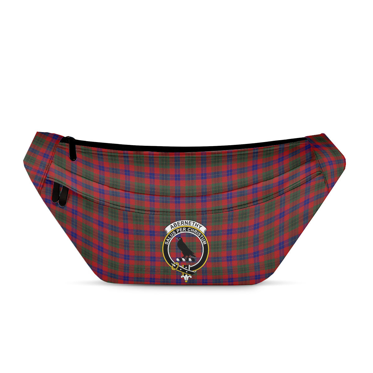 ScotsTee Shop Scottish Abernethy Colerain, USA Clan Crest Tartan Fanny Pack Plaid Waist Bag