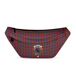 ScotsTee Shop Scottish Abernethy Colerain, USA Clan Crest Tartan Fanny Pack Plaid Waist Bag