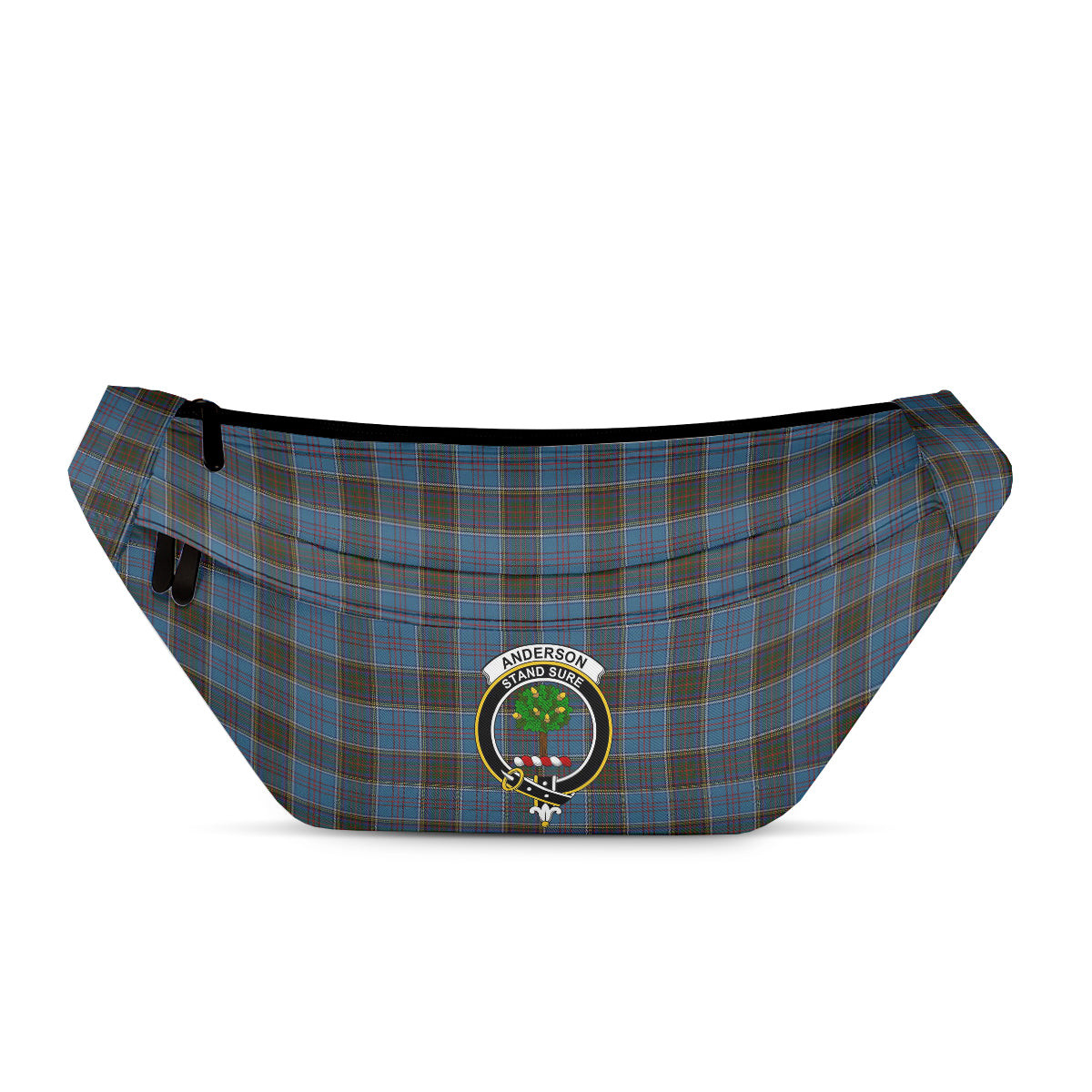 ScotsTee Shop Scottish Anderson MacGregor Hastie 2 Clan Crest Tartan Fanny Pack Plaid Waist Bag