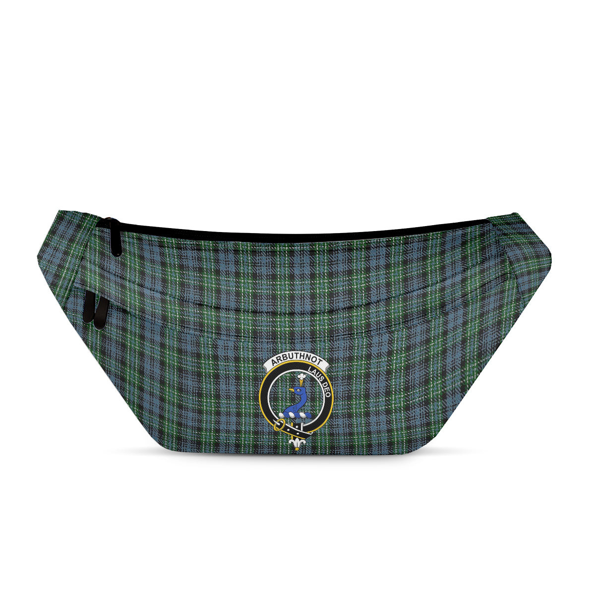 ScotsTee Shop Scottish Arbuthnott - TD Clan Crest Tartan Fanny Pack Plaid Waist Bag