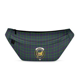 ScotsTee Shop Scottish Bailey, The House of Clan Crest Tartan Fanny Pack Plaid Waist Bag