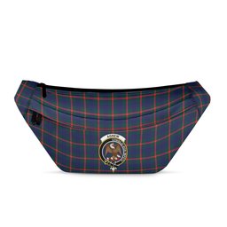 ScotsTee Shop Scottish Agnew Modern Clan Crest Tartan Fanny Pack Plaid Waist Bag