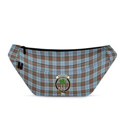 ScotsTee Shop Scottish Anderson Ancient Clan Crest Tartan Fanny Pack Plaid Waist Bag
