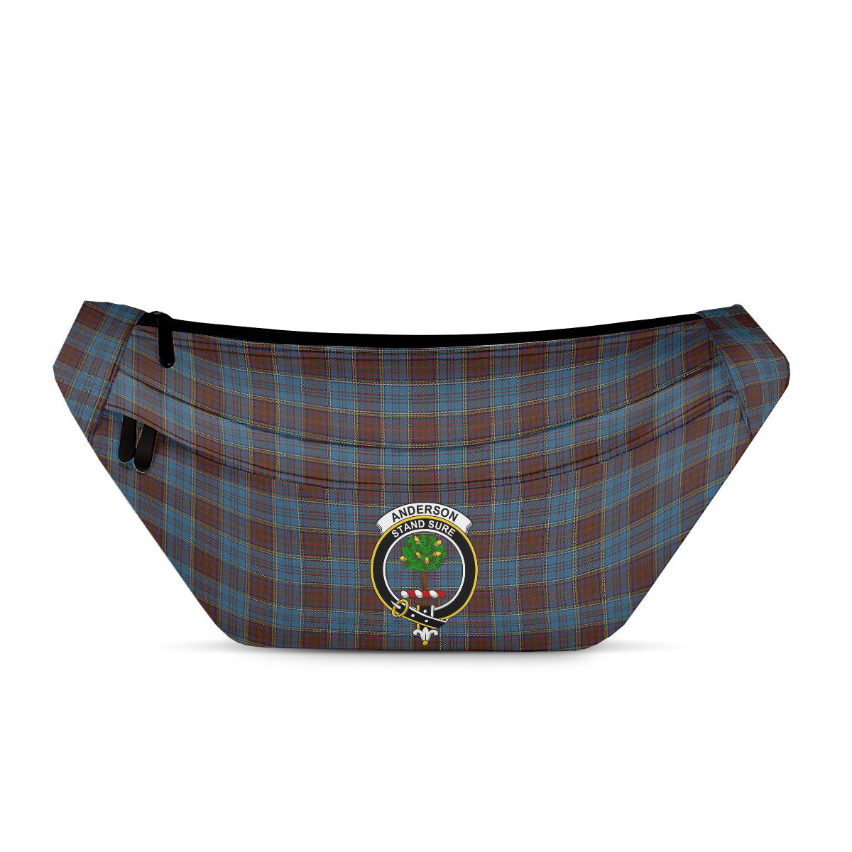 ScotsTee Shop Scottish Anderson Paton Clan Crest Tartan Fanny Pack Plaid Waist Bag