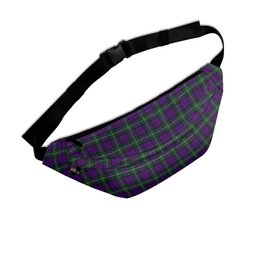 ScotsTee Shop Scottish Baillie Highland Society Clan Crest Tartan Fanny Pack Plaid Waist Bag