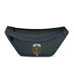 ScotsTee Shop Scottish Baird Clan Crest Tartan Fanny Pack Plaid Waist Bag