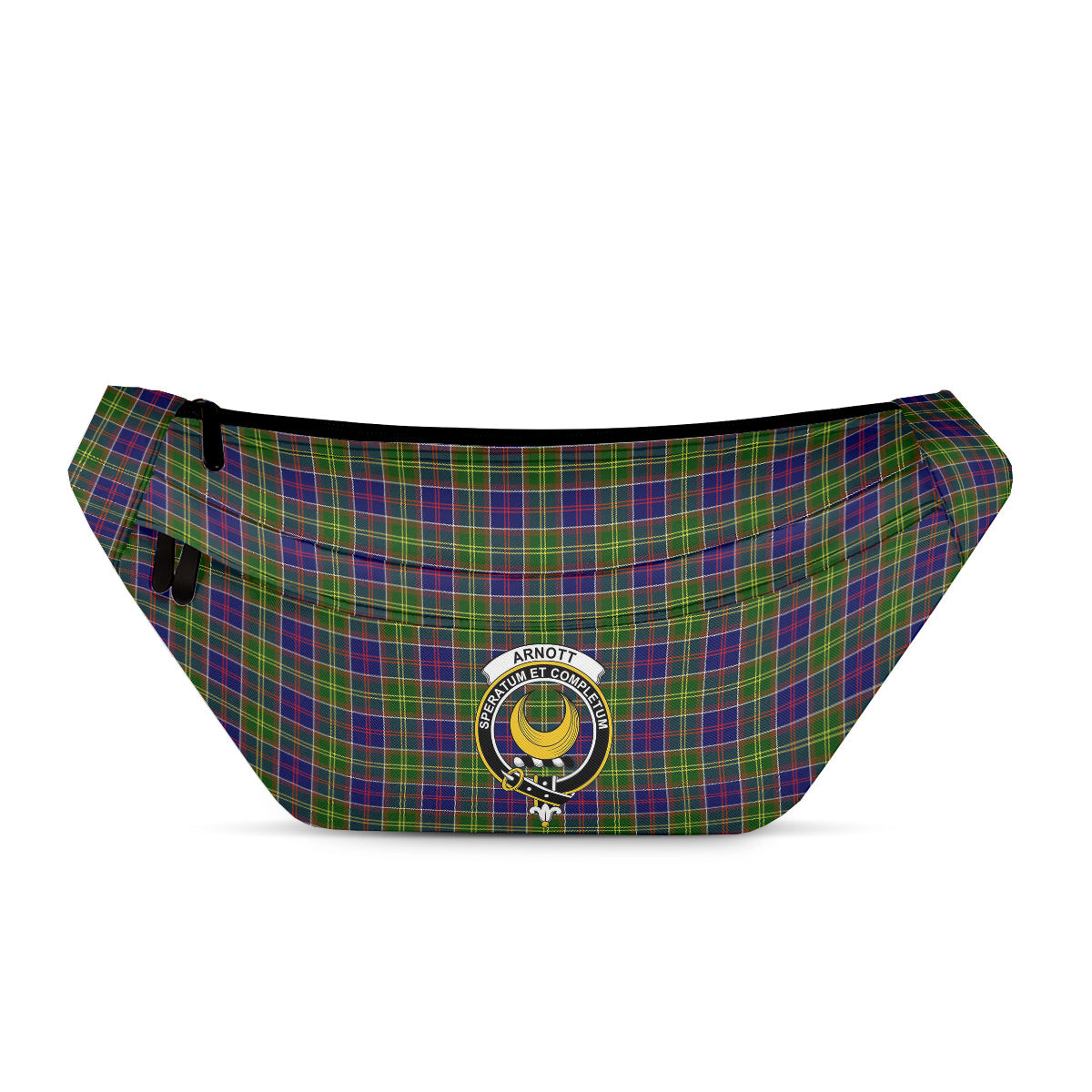 ScotsTee Shop Scottish Arnott Clan Crest Tartan Fanny Pack Plaid Waist Bag