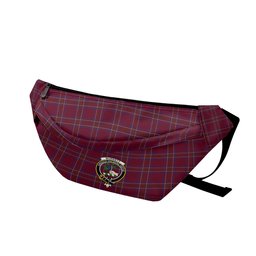 ScotsTee Shop Scottish Burnett of Leys Hunting Clan Crest Tartan Fanny Pack Plaid Waist Bag