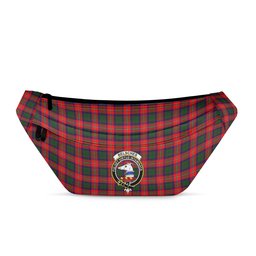 ScotsTee Shop Scottish Belsches Clan Crest Tartan Fanny Pack Plaid Waist Bag