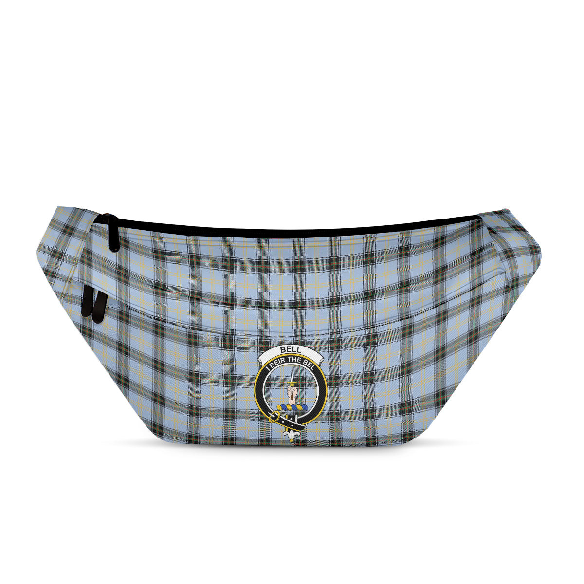 ScotsTee Shop Scottish Bell of the Borders Ancient Clan Crest Tartan Fanny Pack Plaid Waist Bag