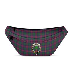 ScotsTee Shop Scottish Cairns of Finavon Clan Crest Tartan Fanny Pack Plaid Waist Bag