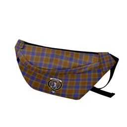 ScotsTee Shop Scottish Balfour Modern Clan Crest Tartan Fanny Pack Plaid Waist Bag