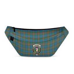 ScotsTee Shop Scottish Buchanan Hunting Ancient Clan Crest Tartan Fanny Pack Plaid Waist Bag