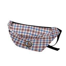 ScotsTee Shop Scottish Boswell Dress Modern Clan Crest Tartan Fanny Pack Plaid Waist Bag