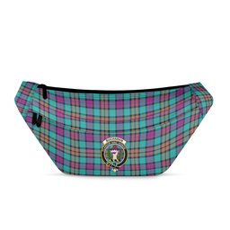 ScotsTee Shop Scottish Buchanan Inauguration Clan Crest Tartan Fanny Pack Plaid Waist Bag