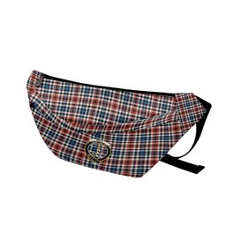 ScotsTee Shop Scottish Bell Border (Bell Southern Bell) Ancient Clan Crest Tartan Fanny Pack Plaid Waist Bag