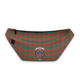 ScotsTee Shop Scottish Bruce Old Ancient Clan Crest Tartan Fanny Pack Plaid Waist Bag