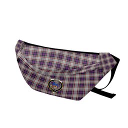 ScotsTee Shop Scottish Bruce of Kinnaird Dress (Dance) Clan Crest Tartan Fanny Pack Plaid Waist Bag