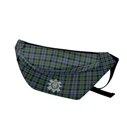 ScotsTee Shop Scottish Black Watch Coarse Kilt Ancient Clan Crest Tartan Fanny Pack Plaid Waist Bag