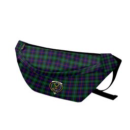 ScotsTee Shop Scottish Calder Modern Clan Crest Tartan Fanny Pack Plaid Waist Bag