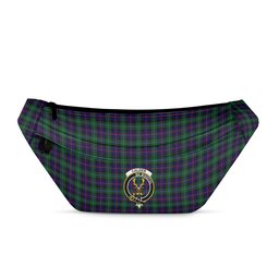 ScotsTee Shop Scottish Calder Modern Clan Crest Tartan Fanny Pack Plaid Waist Bag