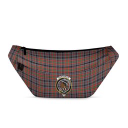 ScotsTee Shop Scottish Borthwick Ancient Clan Crest Tartan Fanny Pack Plaid Waist Bag