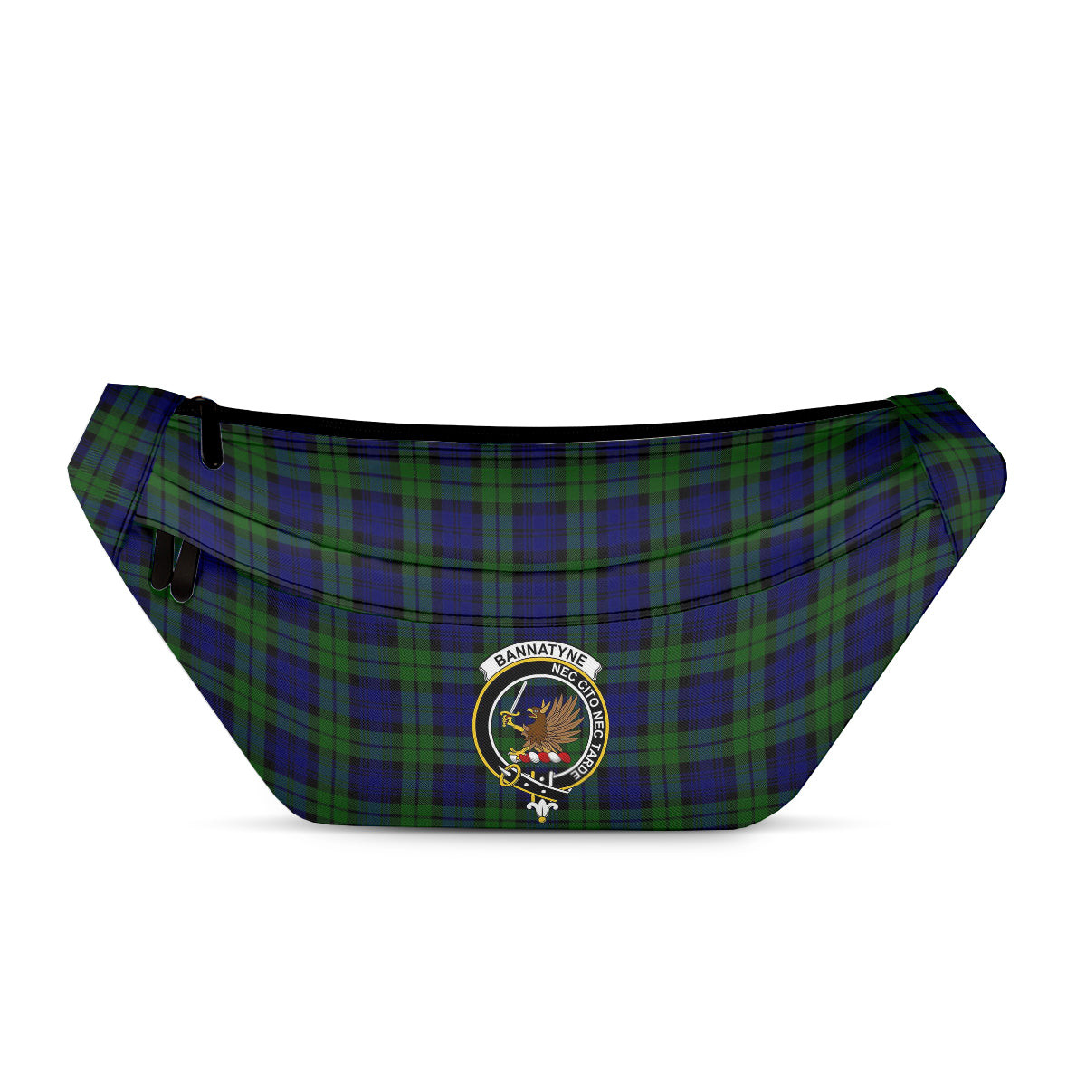 ScotsTee Shop Scottish Bannatyne SC Clan Crest Tartan Fanny Pack Plaid Waist Bag