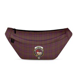 ScotsTee Shop Scottish Donald of Boisdale Clan Crest Tartan Fanny Pack Plaid Waist Bag