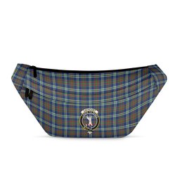 ScotsTee Shop Scottish Cathcart Modern Clan Crest Tartan Fanny Pack Plaid Waist Bag