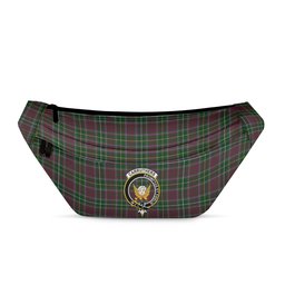 ScotsTee Shop Scottish Carruthers SC Clan Crest Tartan Fanny Pack Plaid Waist Bag