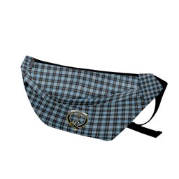 ScotsTee Shop Scottish Clark Ancient Clan Crest Tartan Fanny Pack Plaid Waist Bag