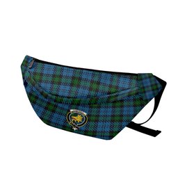 ScotsTee Shop Scottish Campbell of Glenlyon Clan Crest Tartan Fanny Pack Plaid Waist Bag