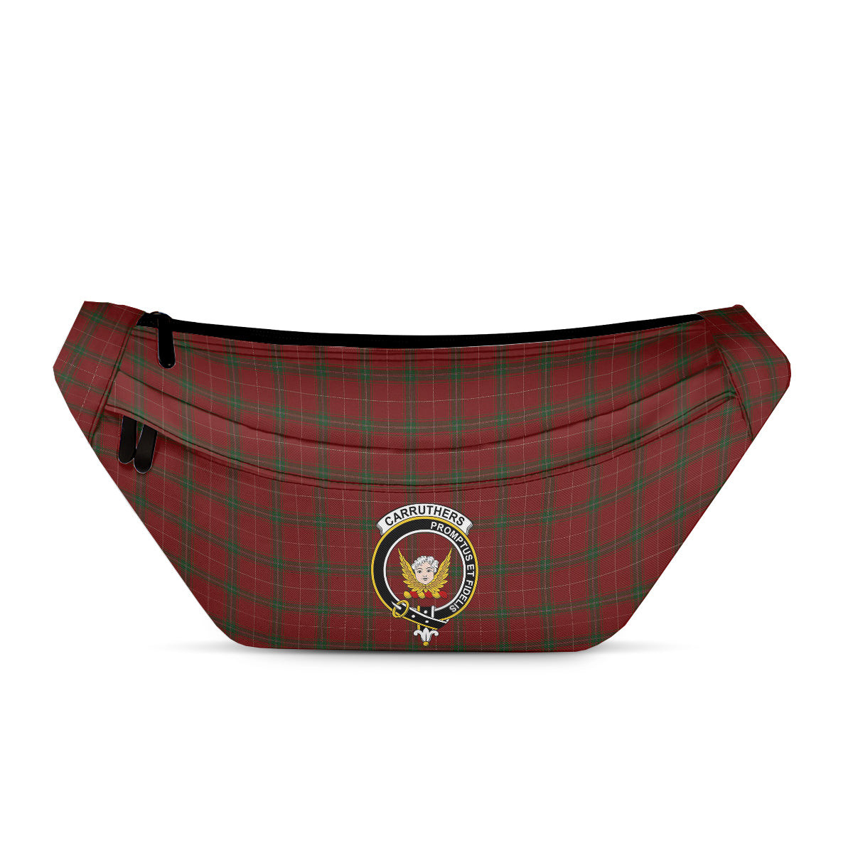 ScotsTee Shop Scottish Carruthers Clan Crest Tartan Fanny Pack Plaid Waist Bag